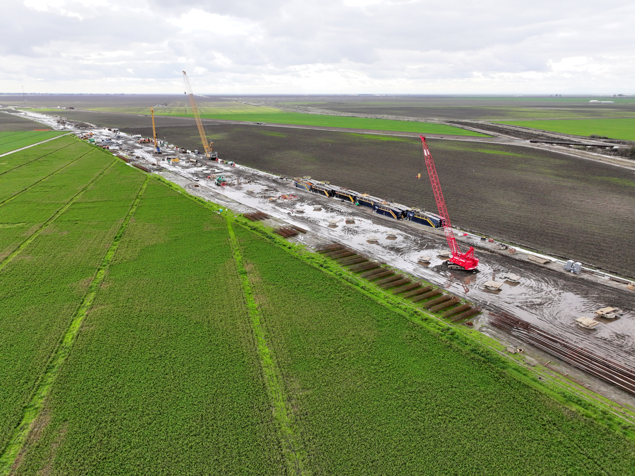 Cross Creek Viaduct (drone view)