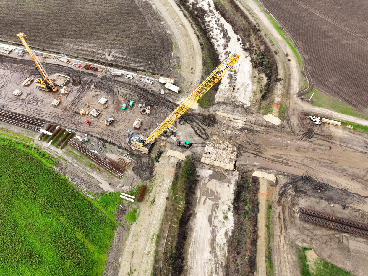 Cross Creek Viaduct (drone view)