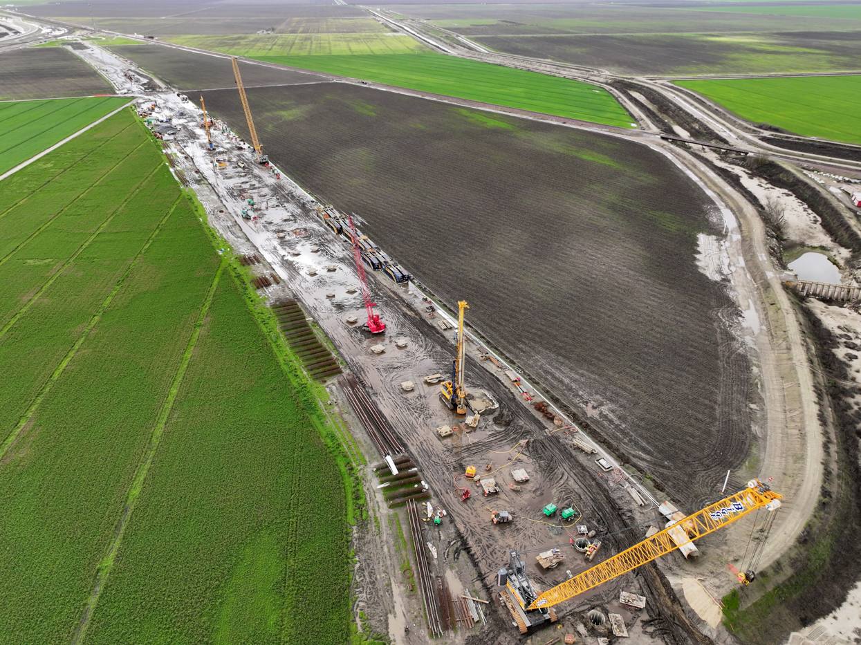 Cross Creek Viaduct (drone view)