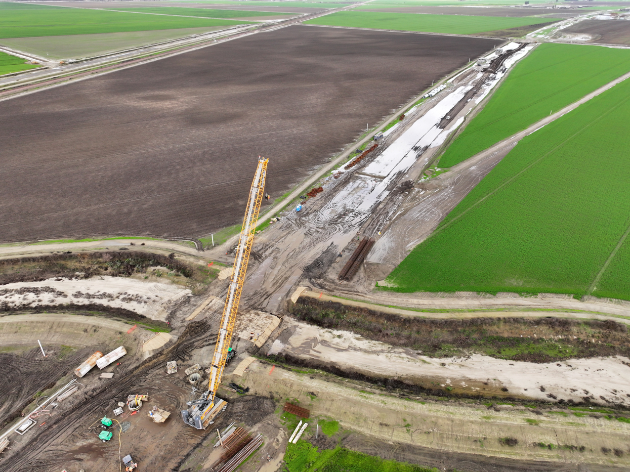Cross Creek Viaduct (drone view)