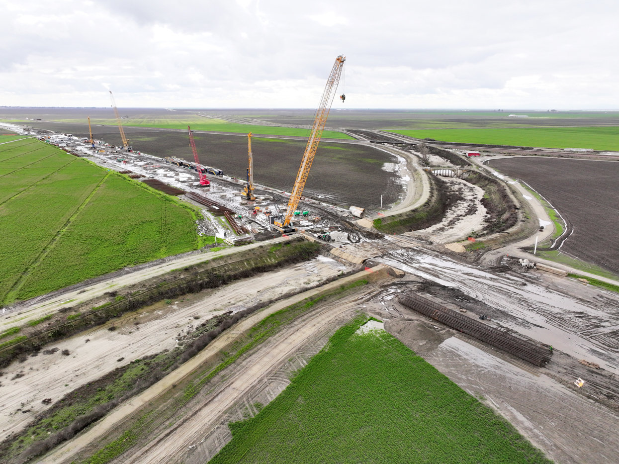 Cross Creek Viaduct (drone view)