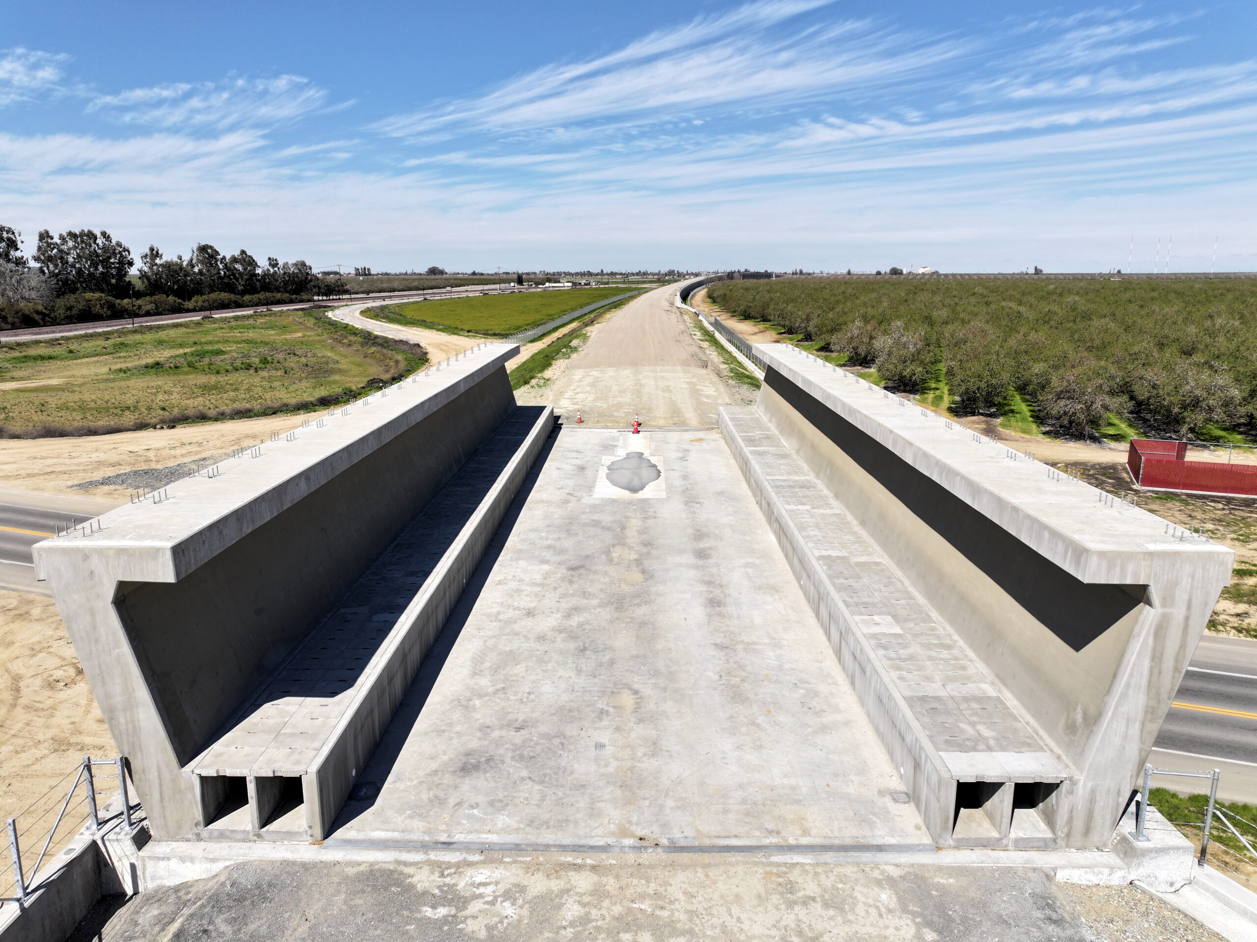 Kimberlina Viaduct (drone view)