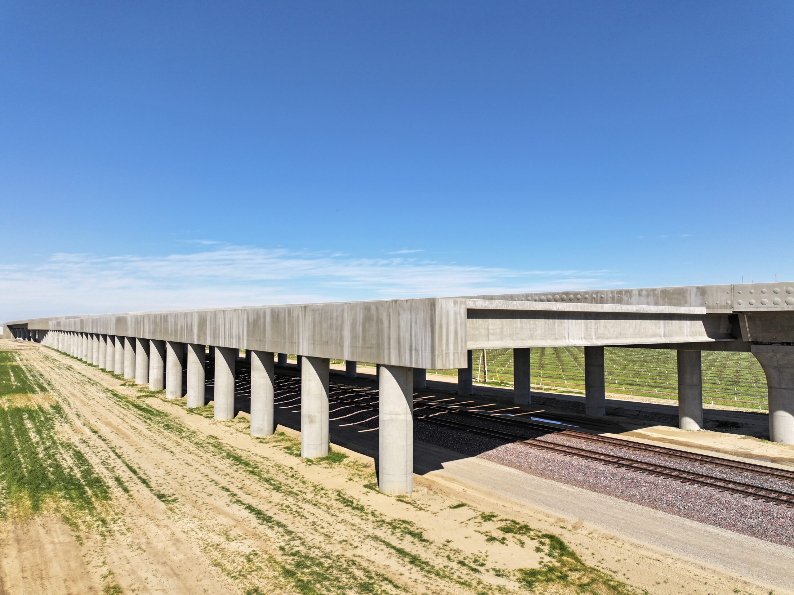 Wasco Viaduct (drone view)