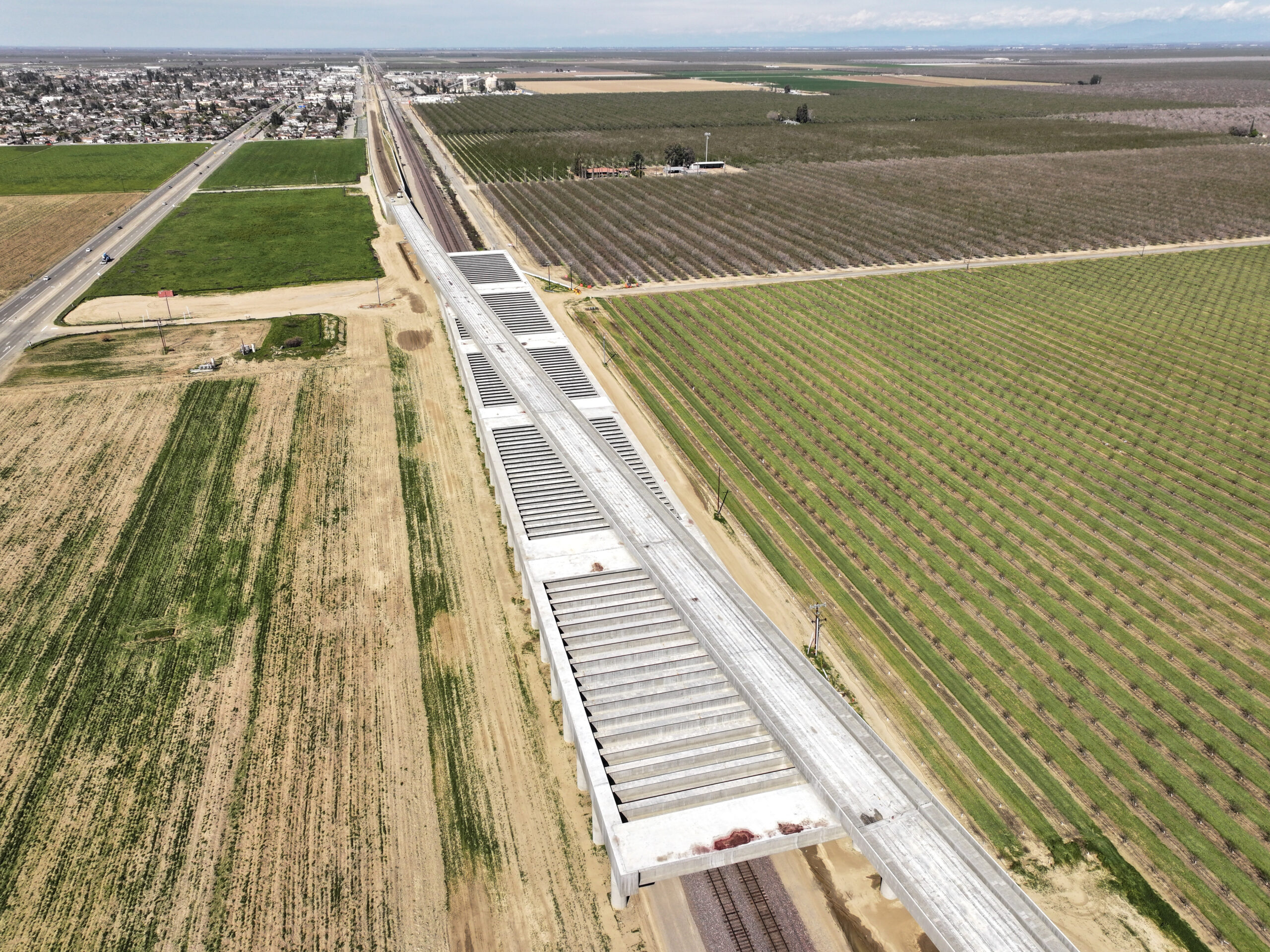 Wasco Viaduct (drone view)
