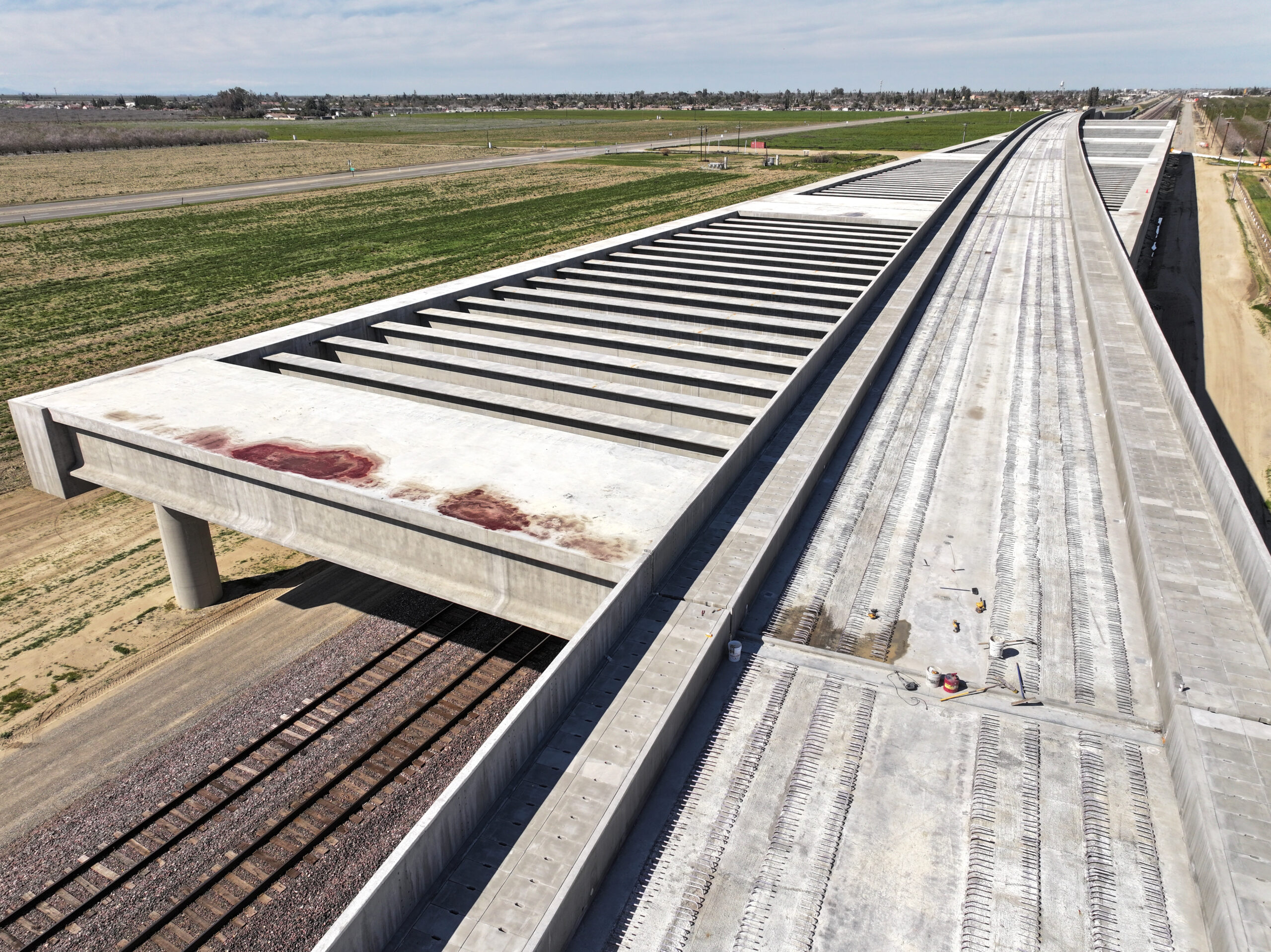 Wasco Viaduct (drone view)