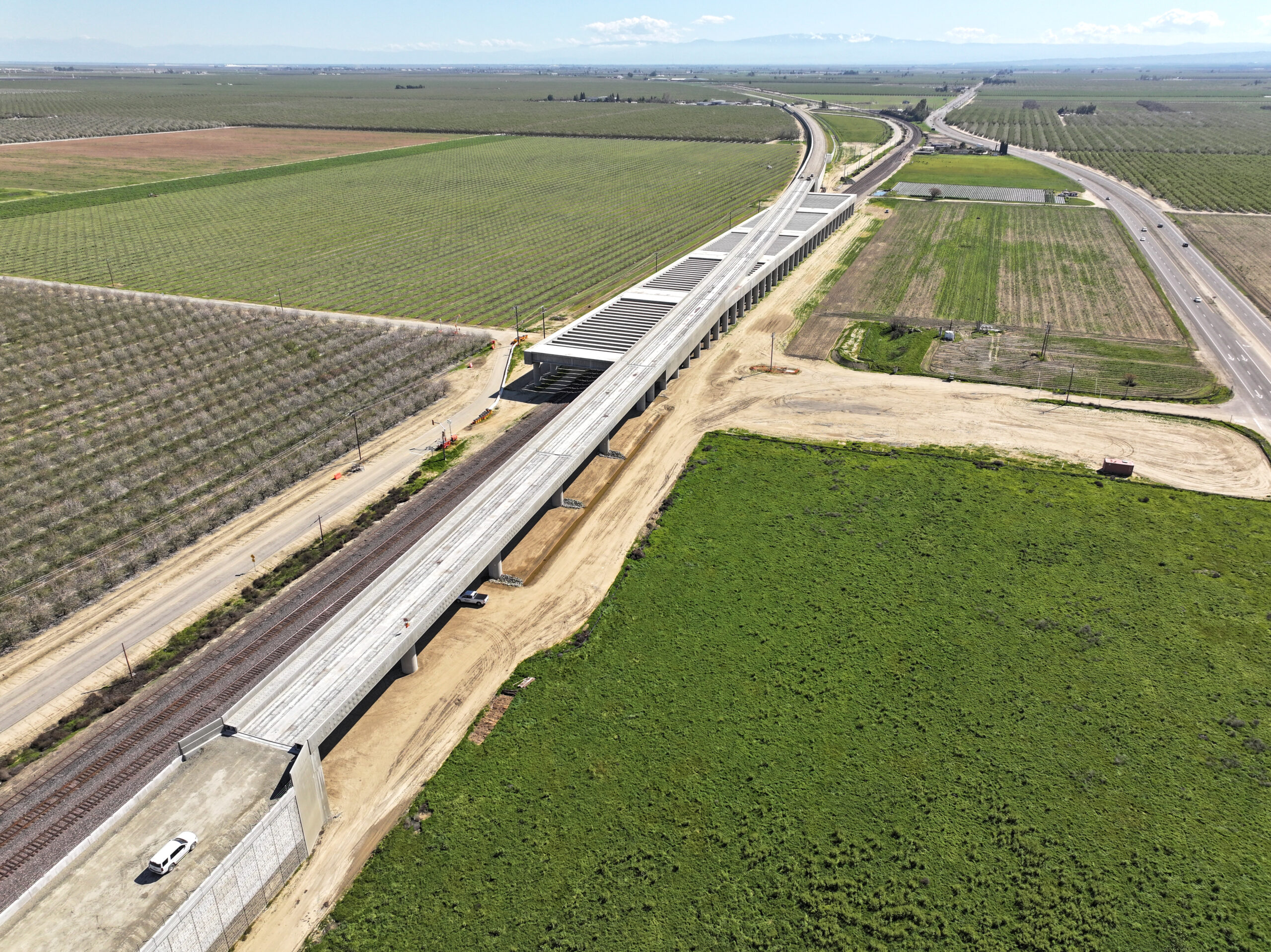 Wasco Viaduct (drone view)