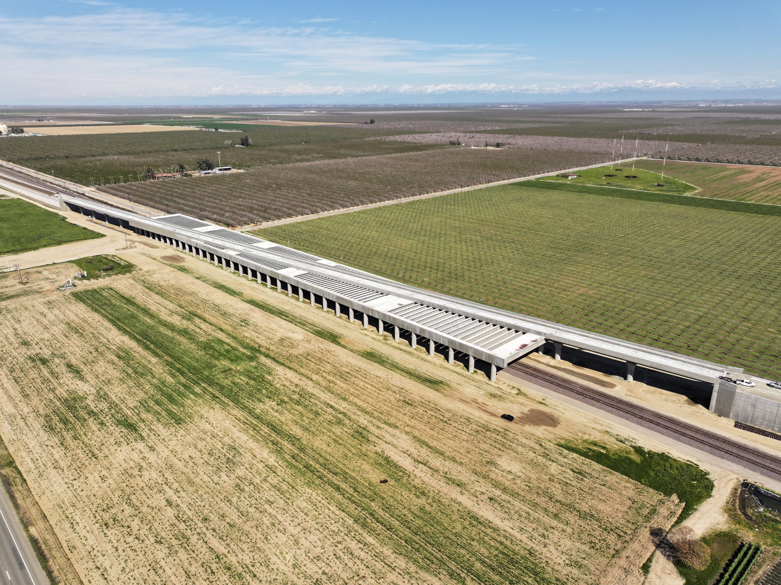 Wasco Viaduct (drone view)