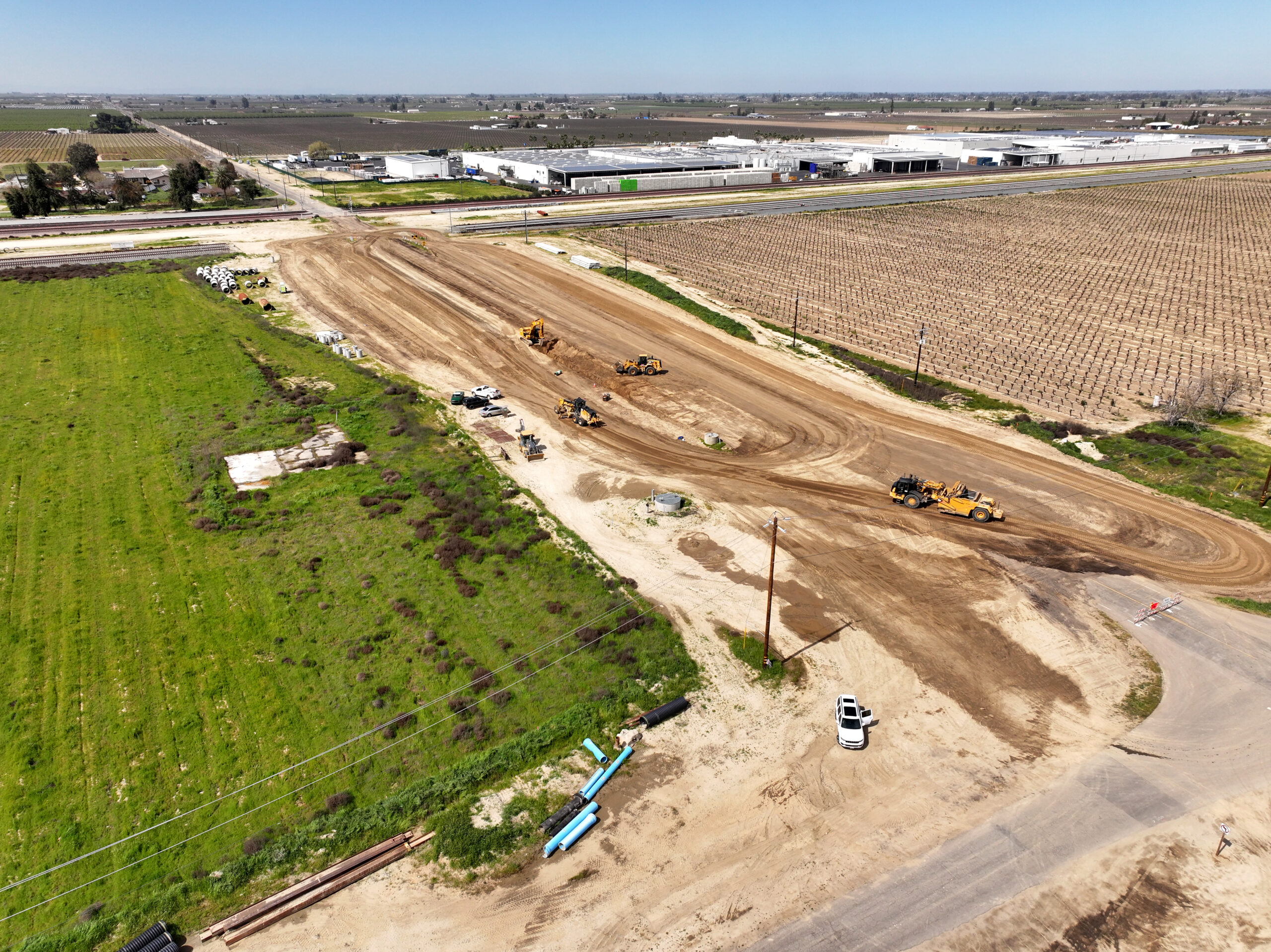 Manning Avenue Overpass (drone view)