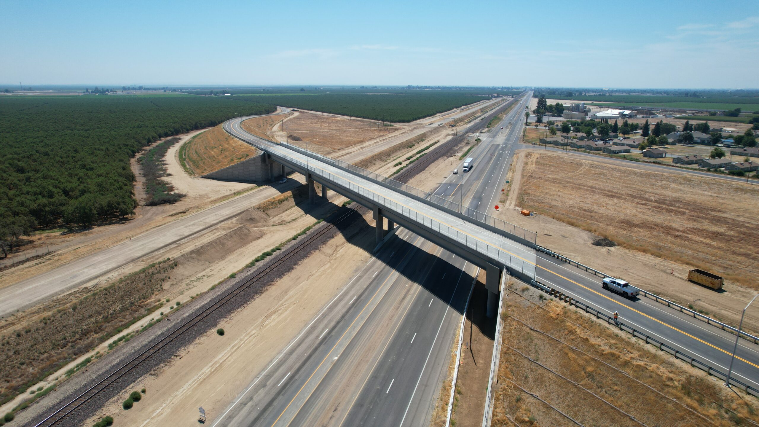 Merced Avenue Grade Separation (Drone View)