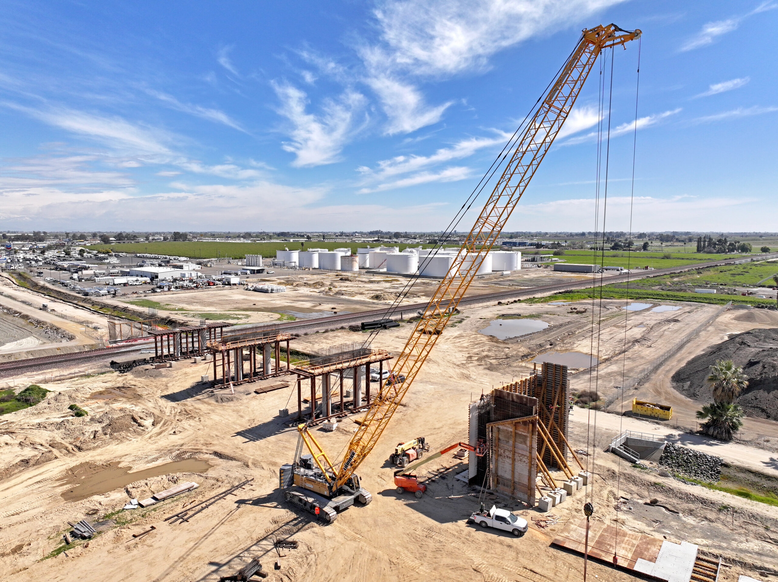 Central Avenue Grade Separation (Drone View)