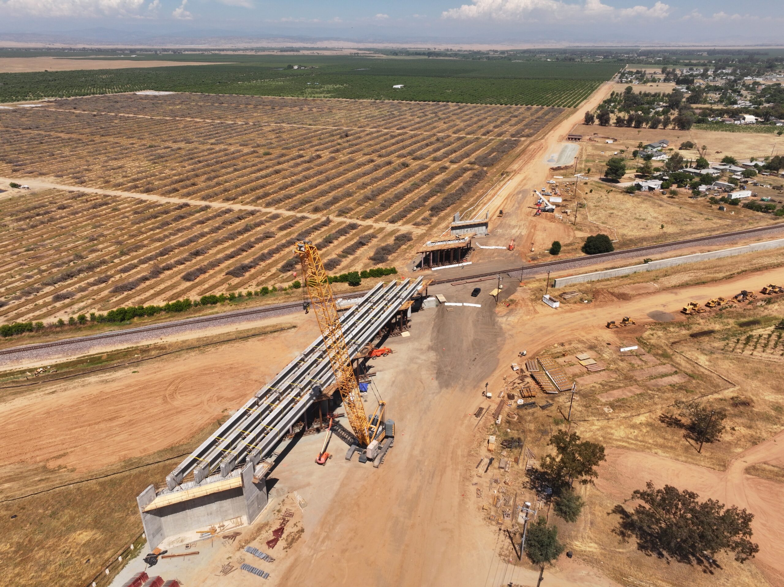 Avenue 17 Grade Separation (drone view)