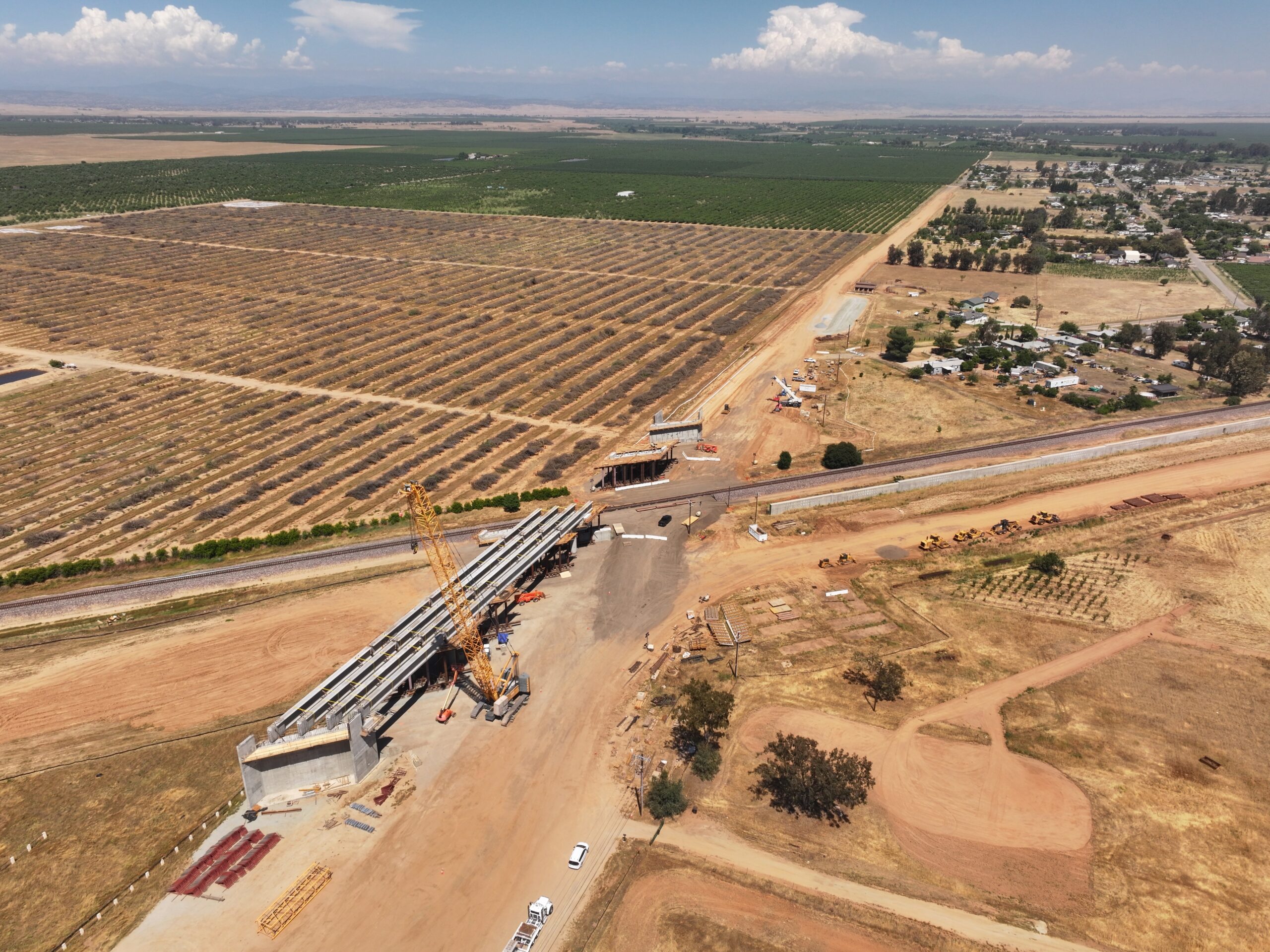 Avenue 17 Grade Separation (drone view)