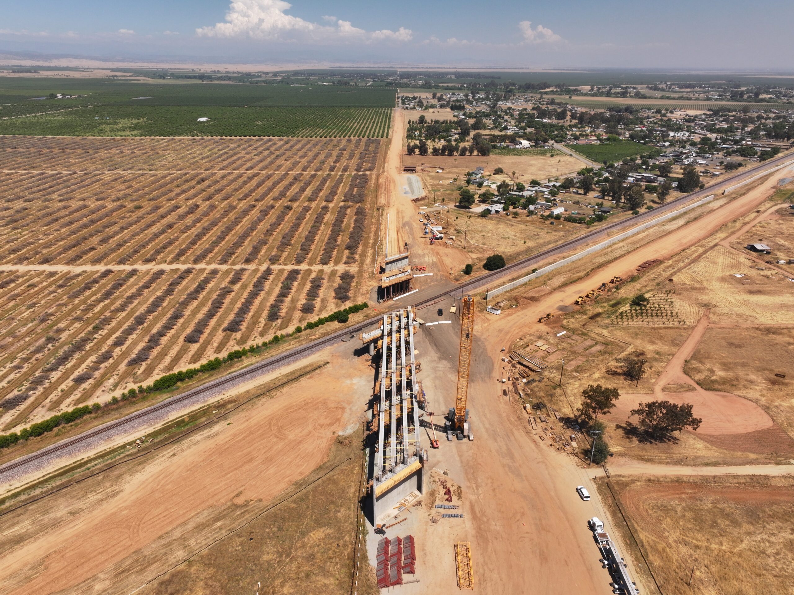 Avenue 17 Grade Separation (drone view)