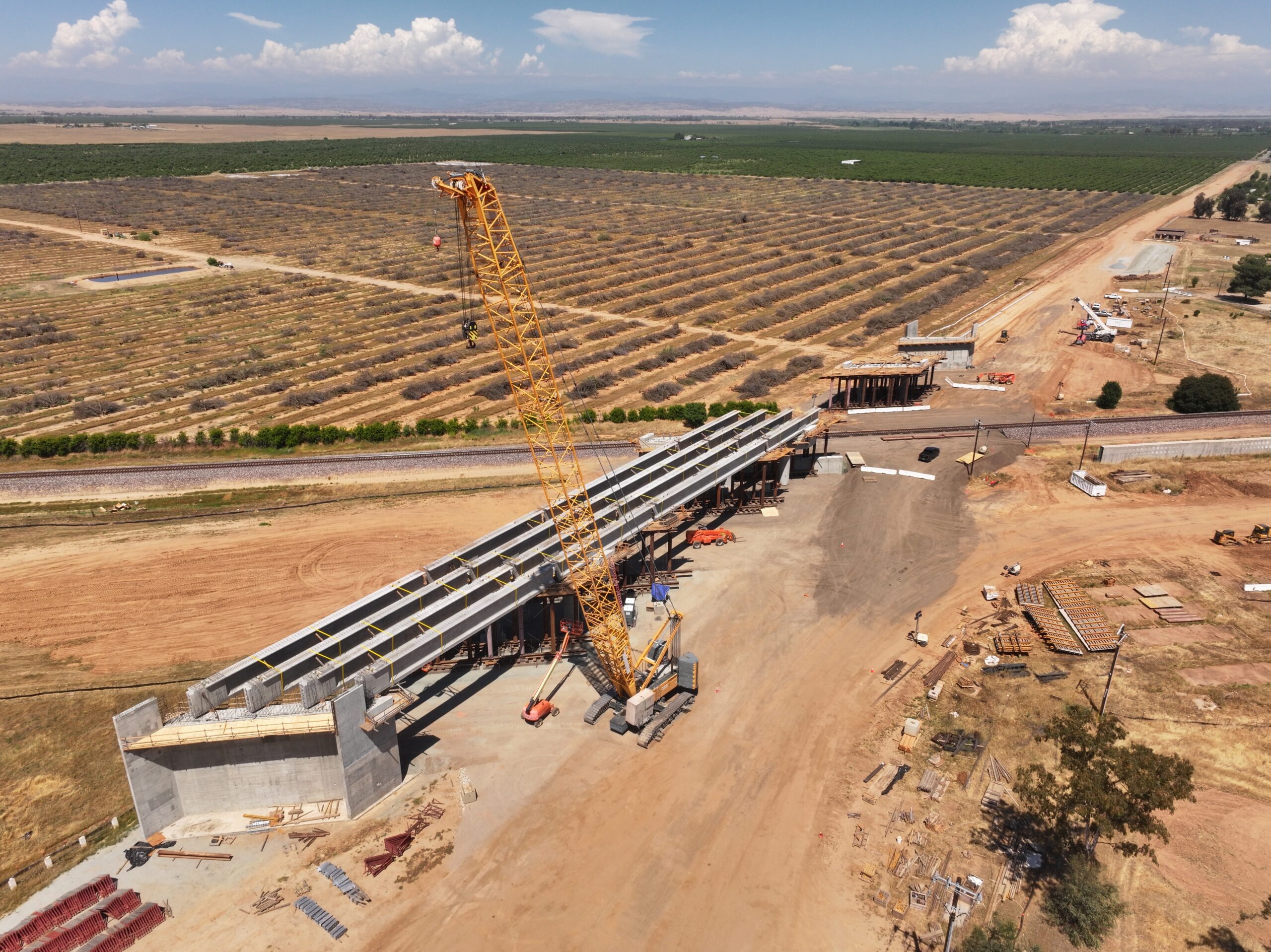 Avenue 17 Grade Separation (drone view)
