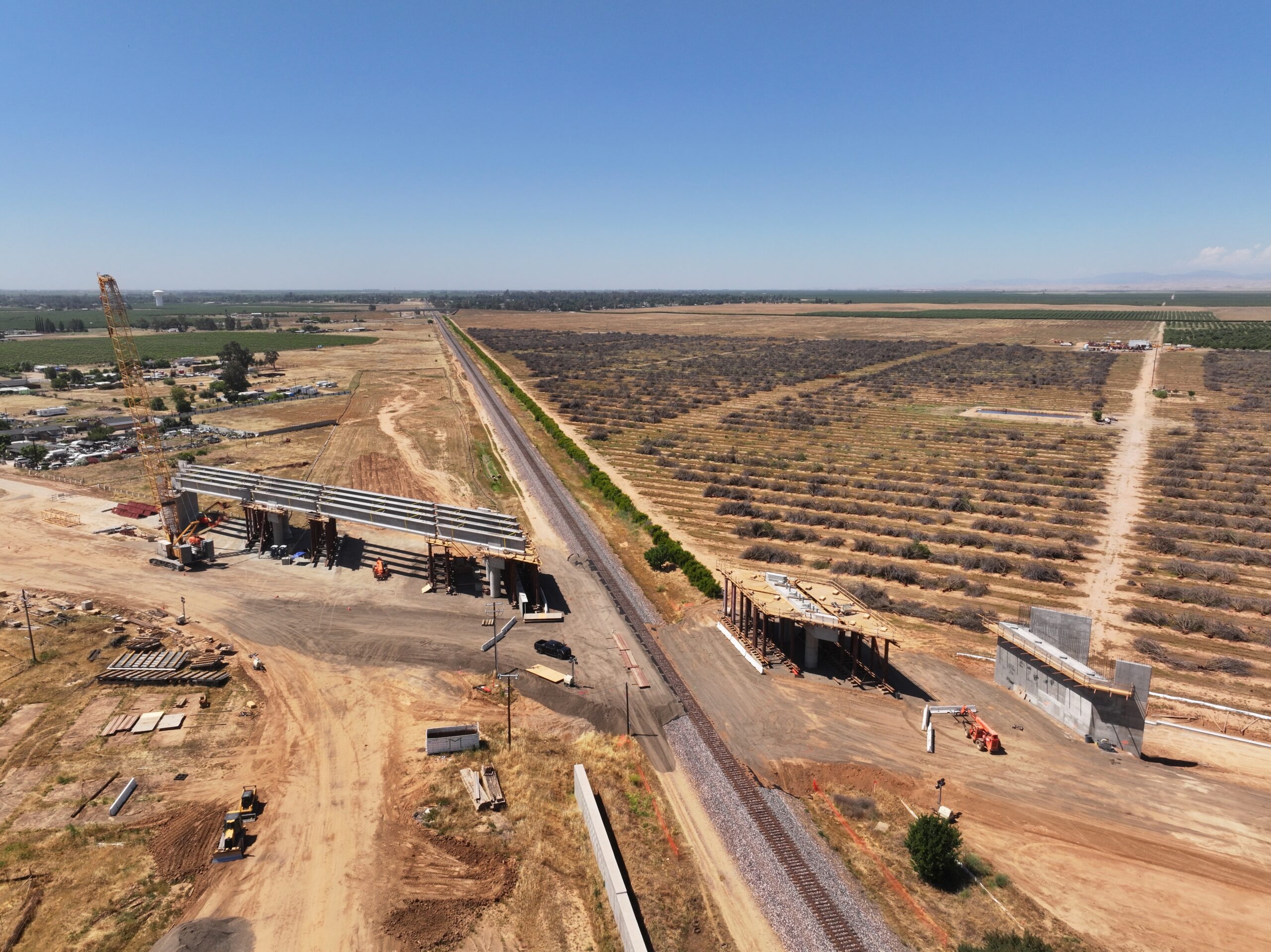 Avenue 17 Grade Separation (drone view)