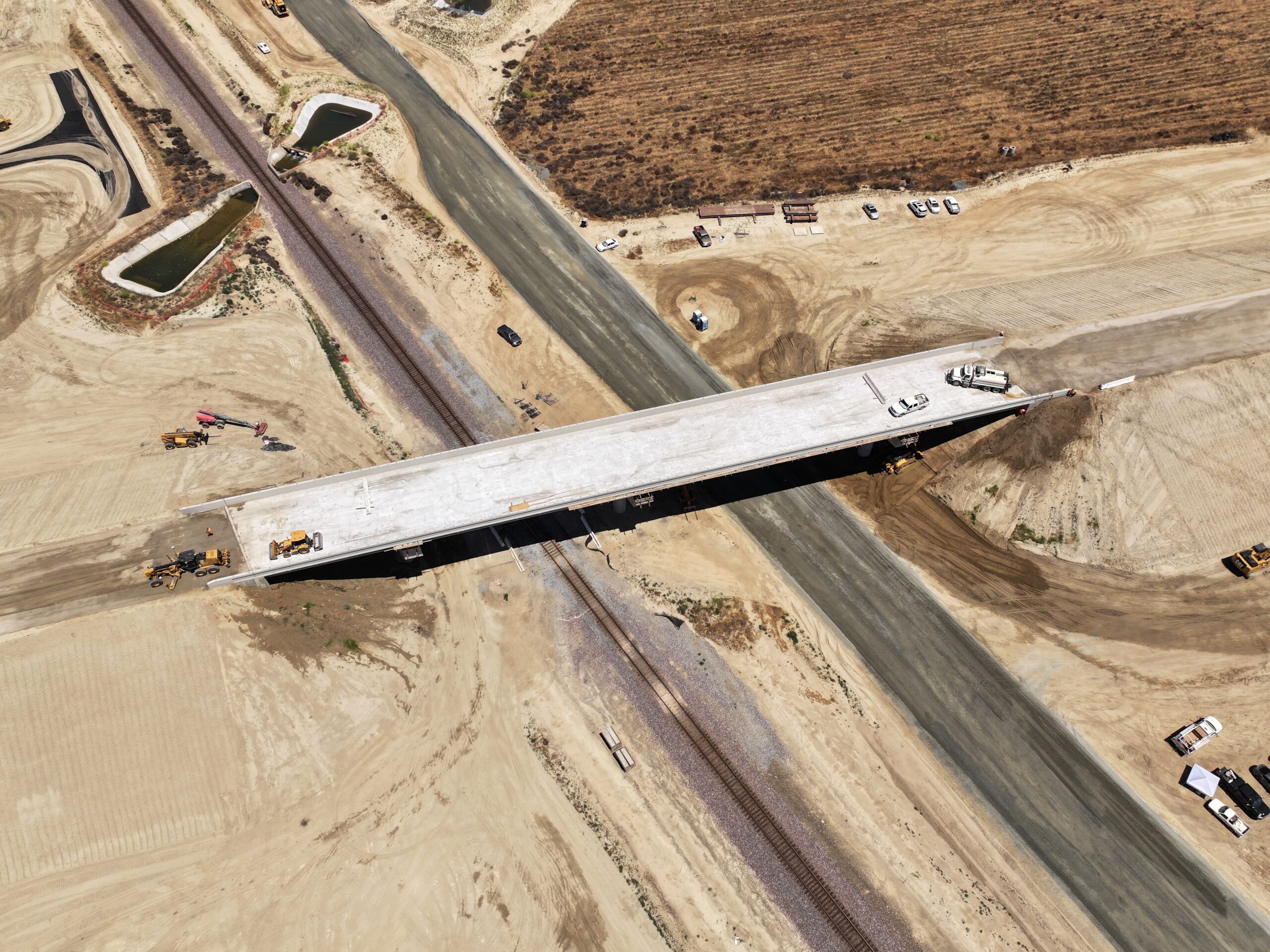 Mountain Avenue Grade Separation (drone view)