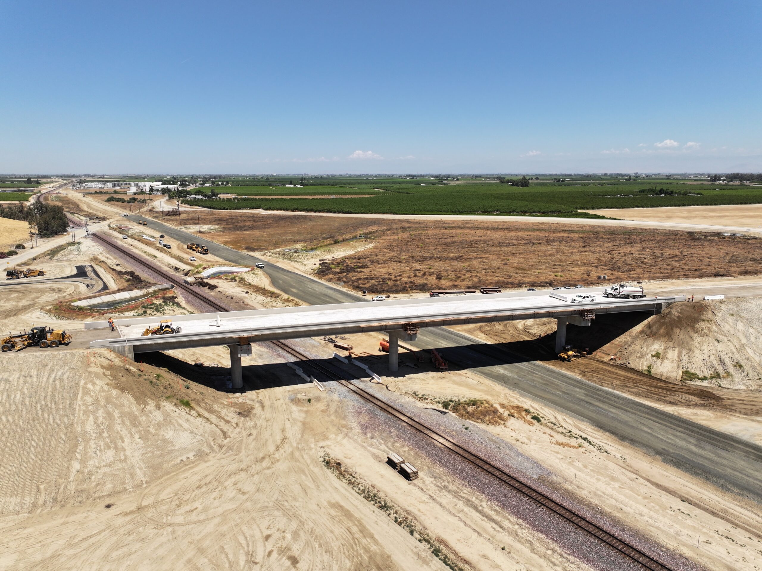 Mountain Avenue Grade Separation (drone view)