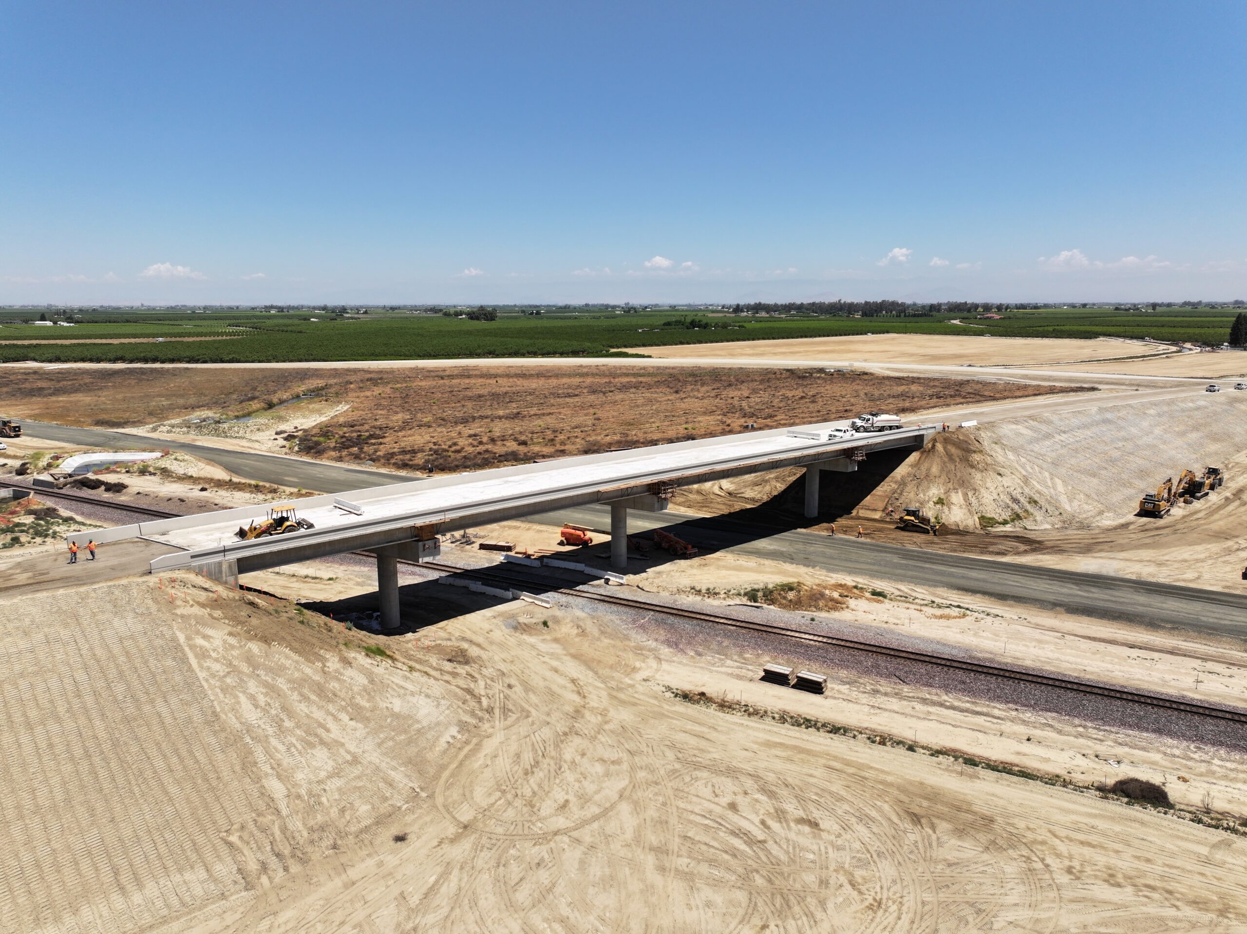 Mountain Avenue Grade Separation (drone view)