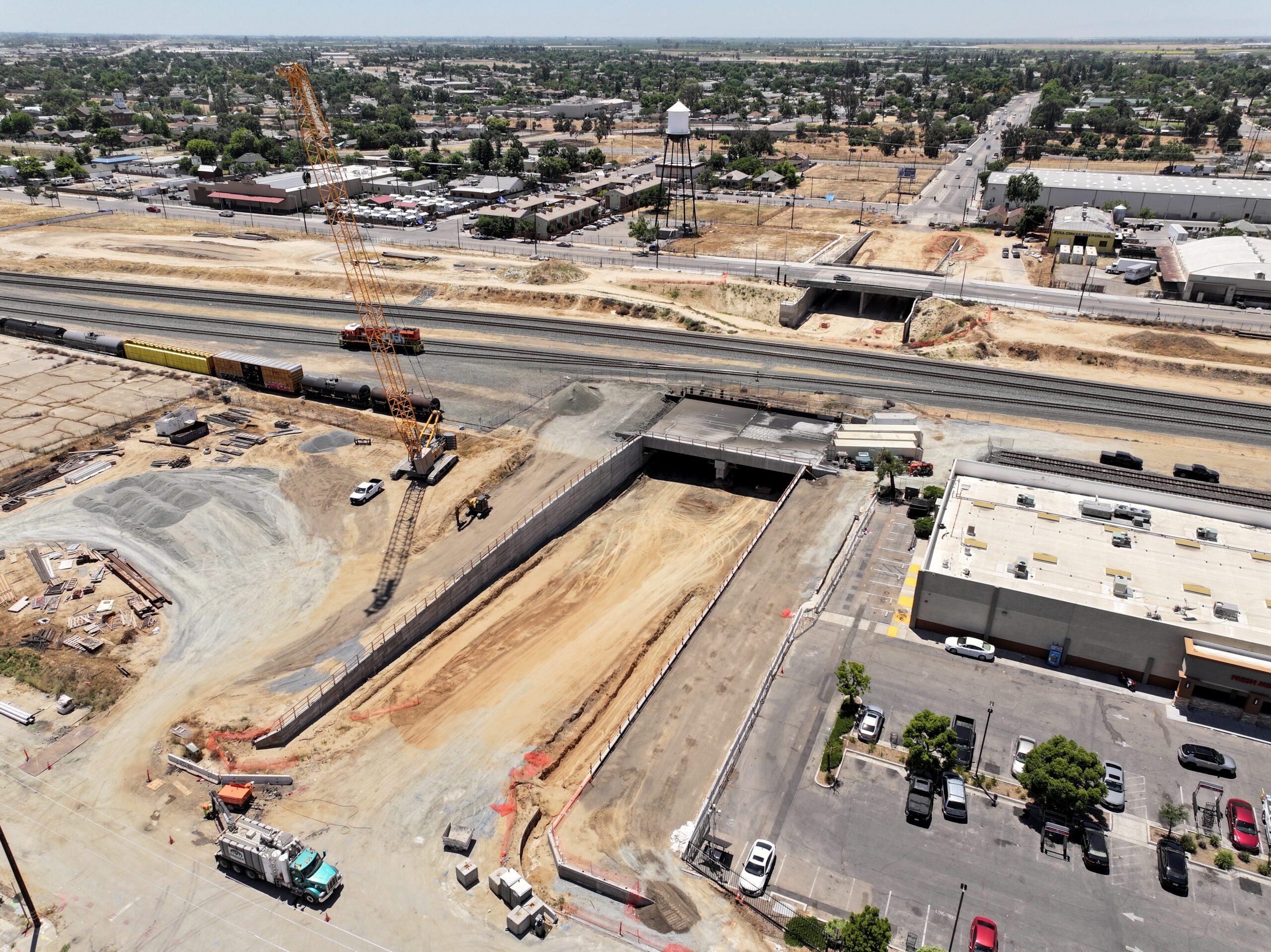 Ventura Street Underpass (drone view)