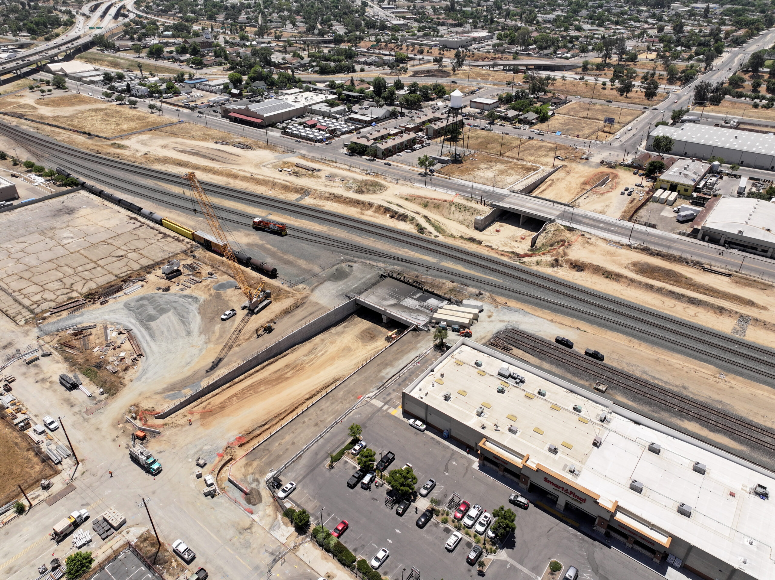 Ventura Street Underpass (drone view)