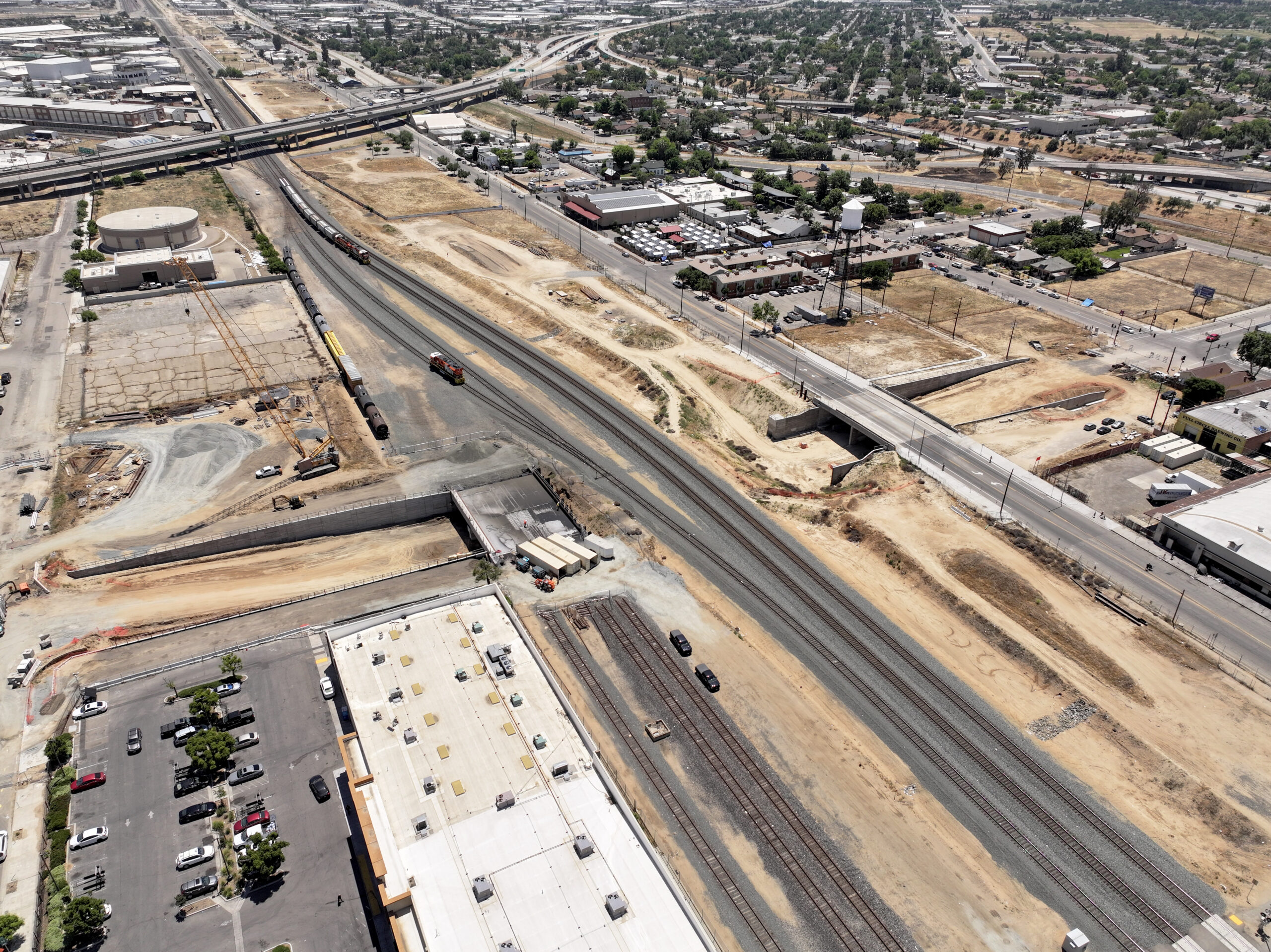 Ventura Street Underpass (drone view)
