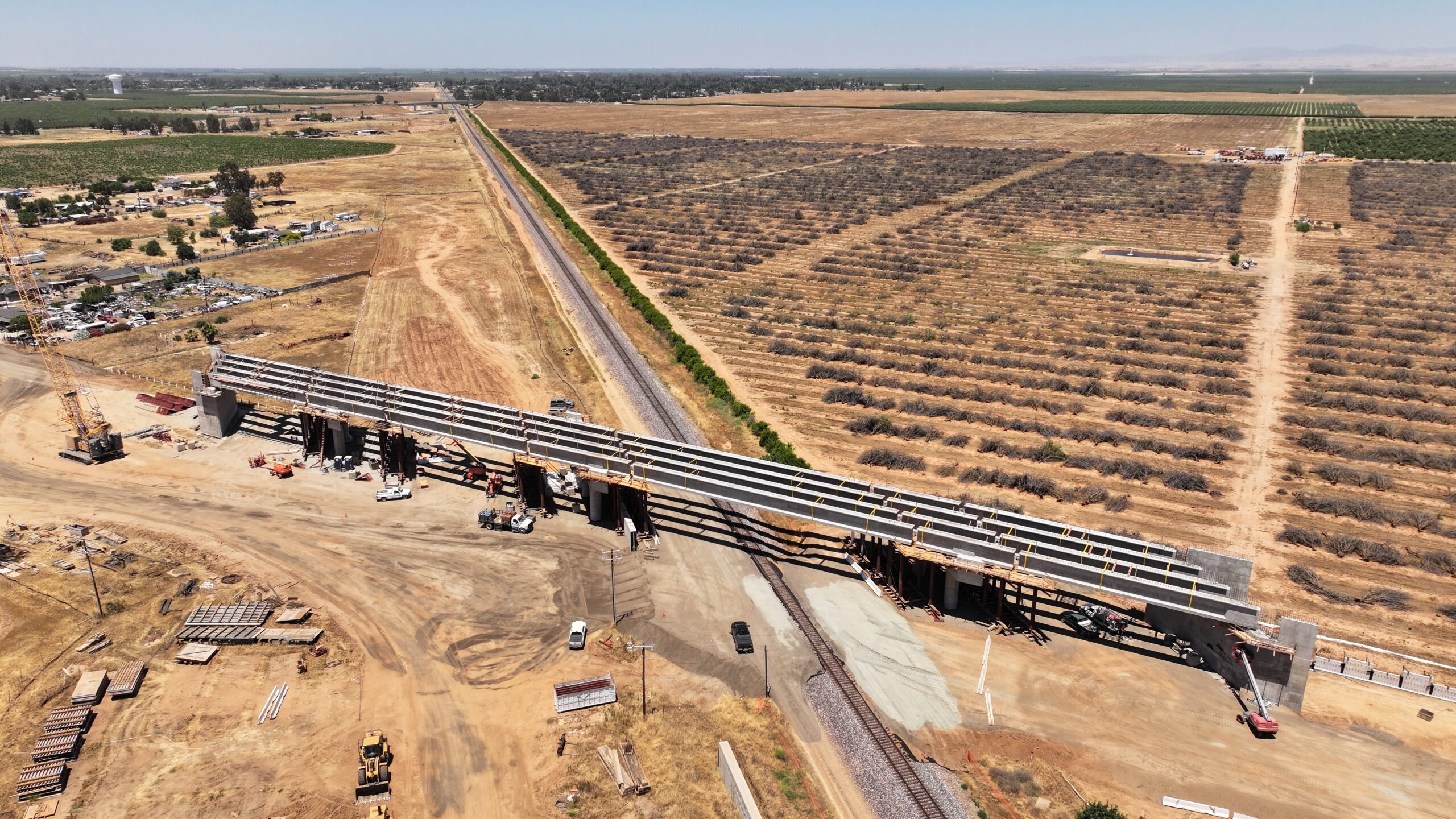 Avenue 17 Grade Separation (drone view)