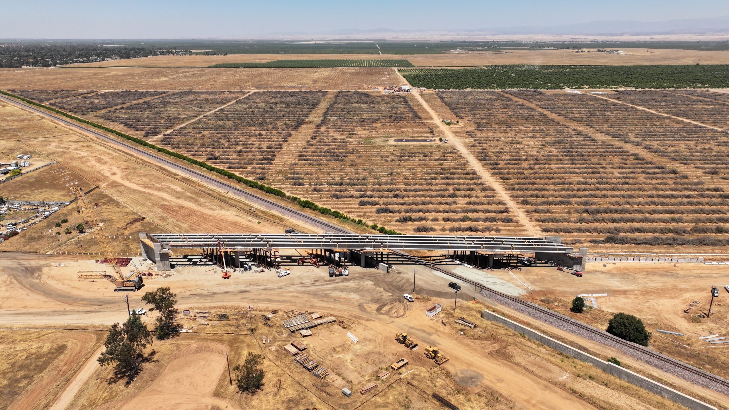 Avenue 17 Grade Separation (drone view)