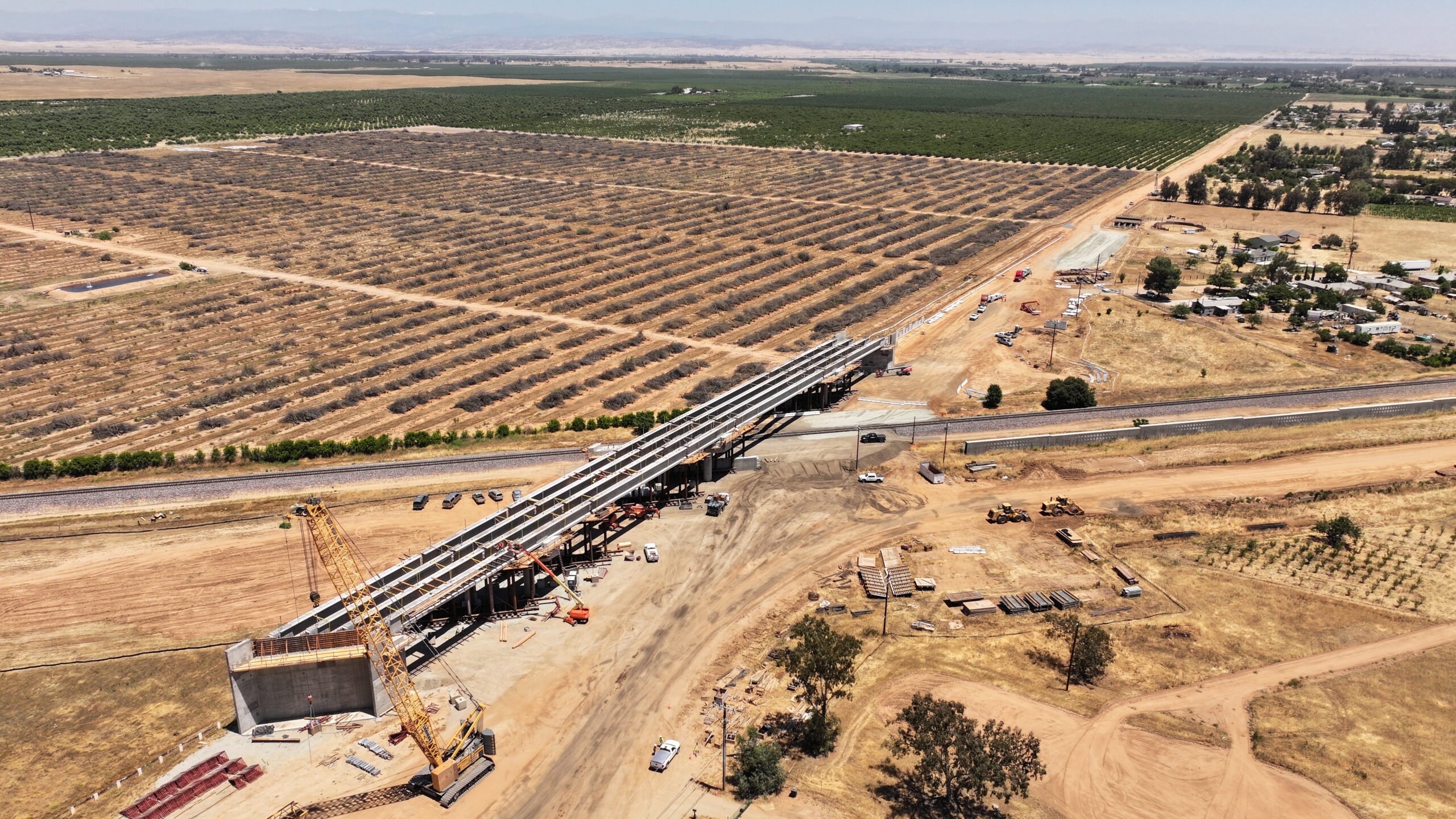 Avenue 17 Grade Separation (drone view)