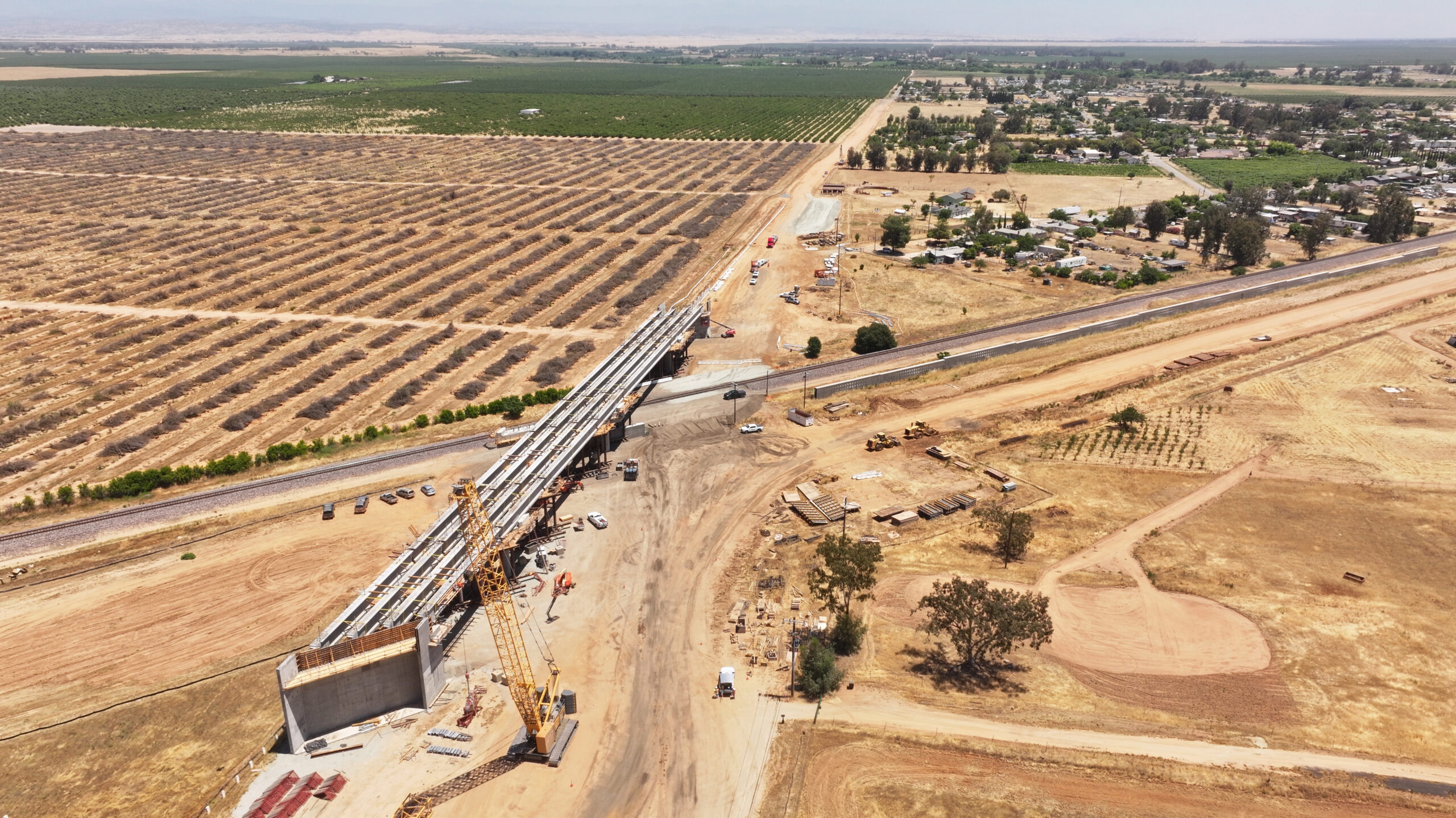 Avenue 17 Grade Separation (drone view)