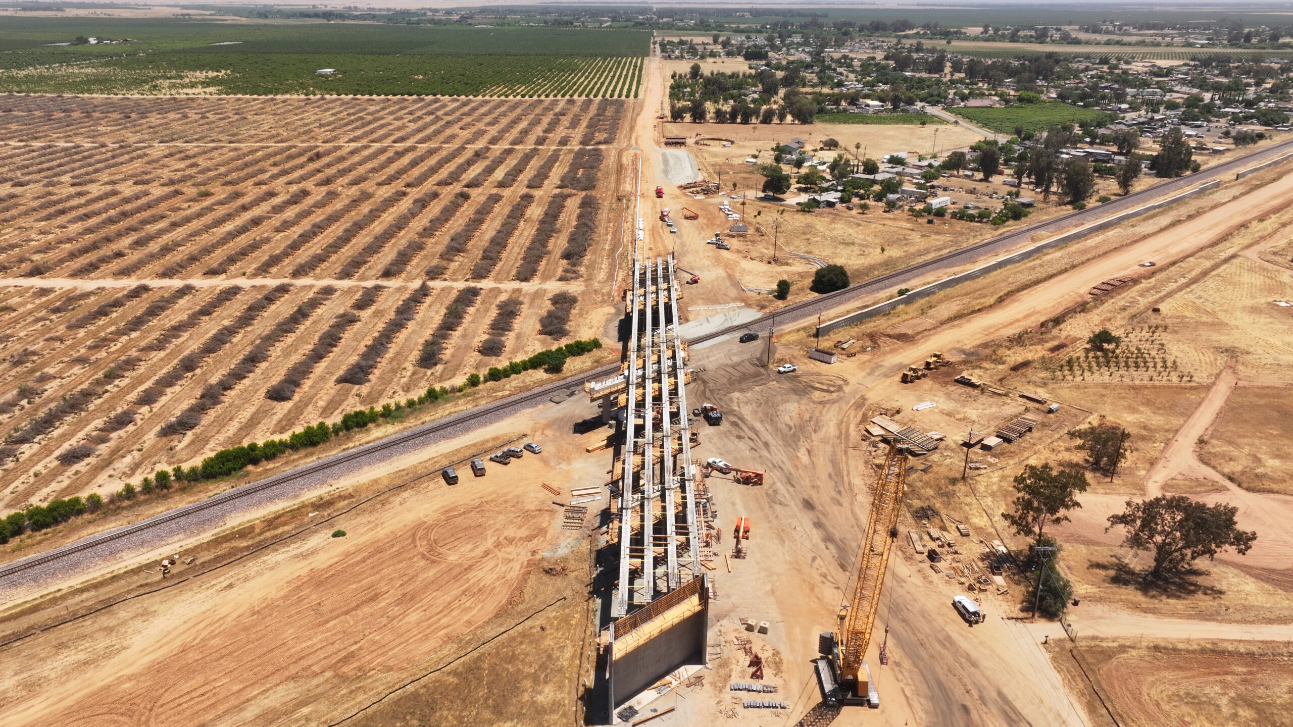 Avenue 17 Grade Separation (drone view)