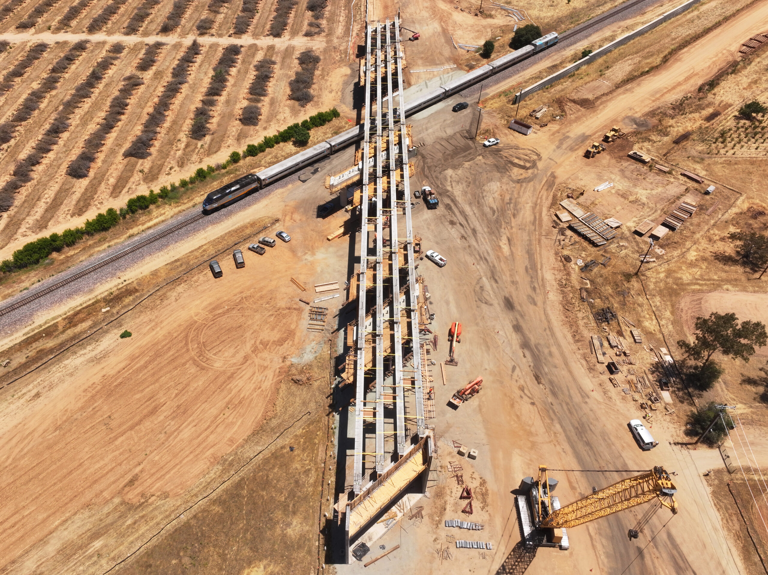 Avenue 17 Grade Separation (drone view)