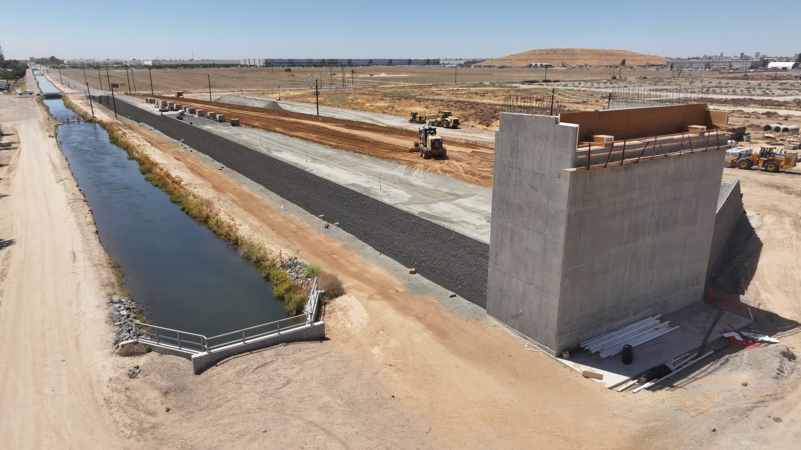 Central Avenue Grade Separation (drone view)