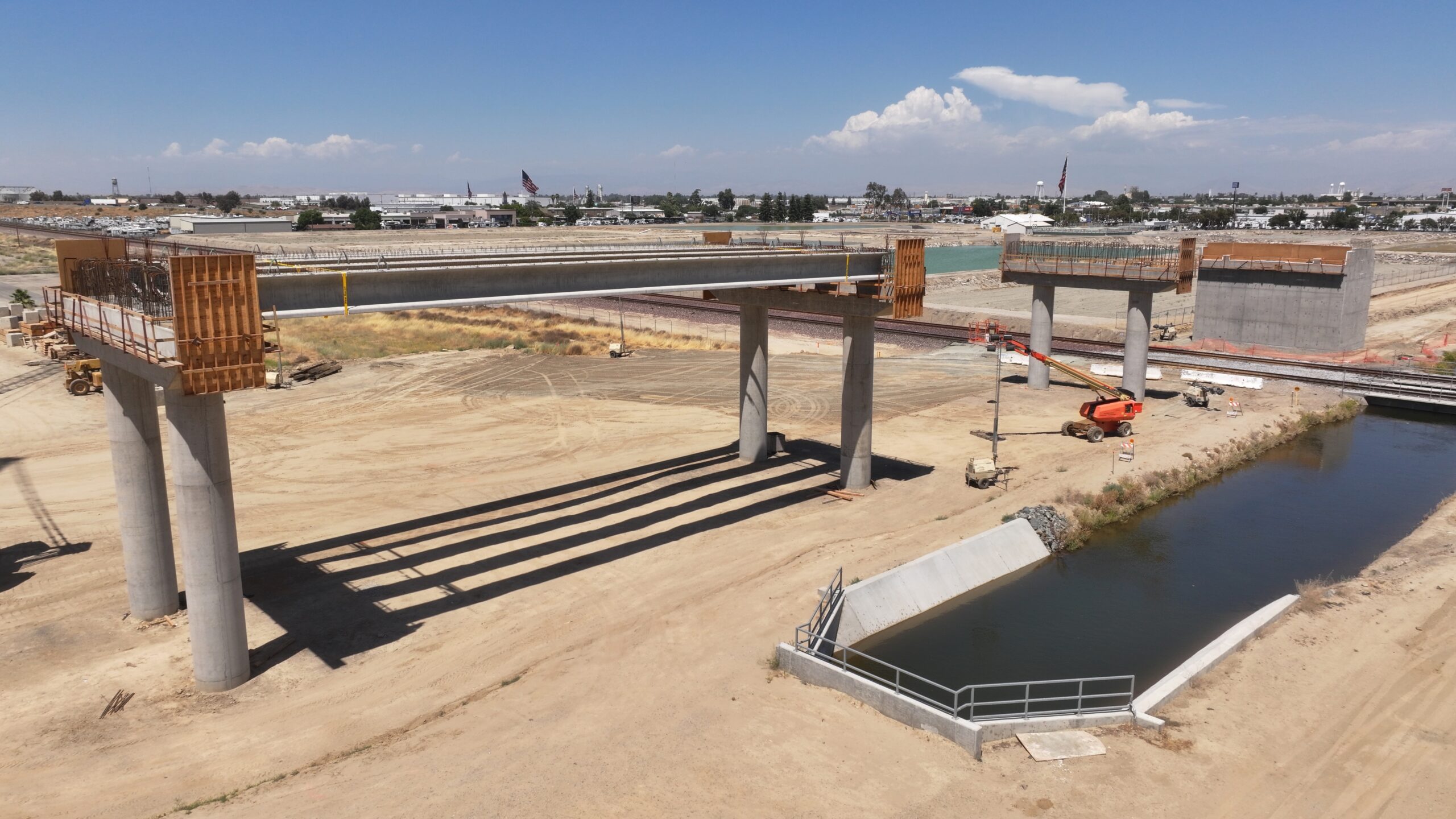 Central Avenue Grade Separation (drone view)