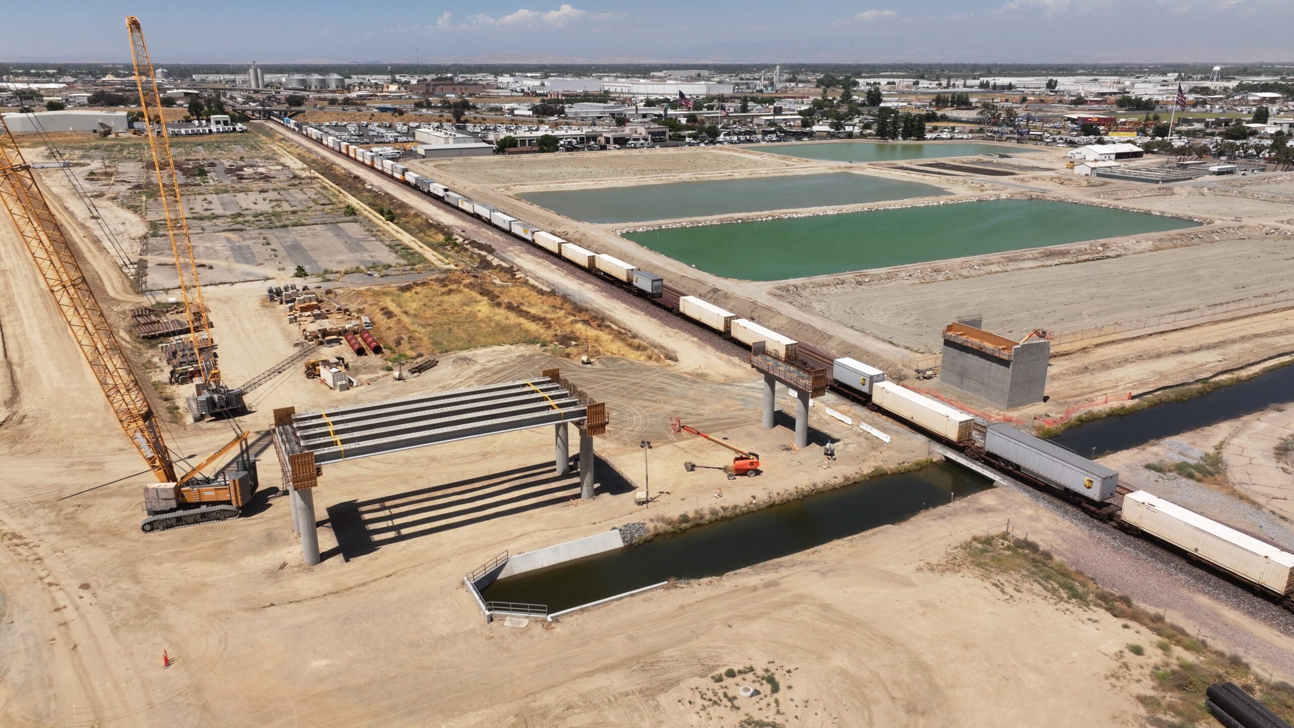 Central Avenue Grade Separation (drone view)