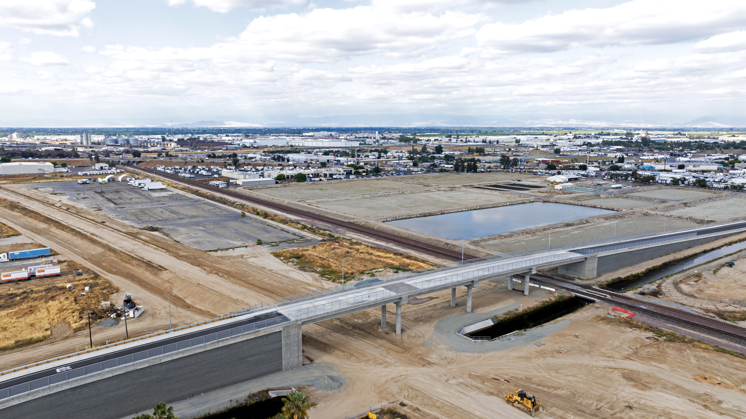 Central Avenue Grade Separation (drone view)