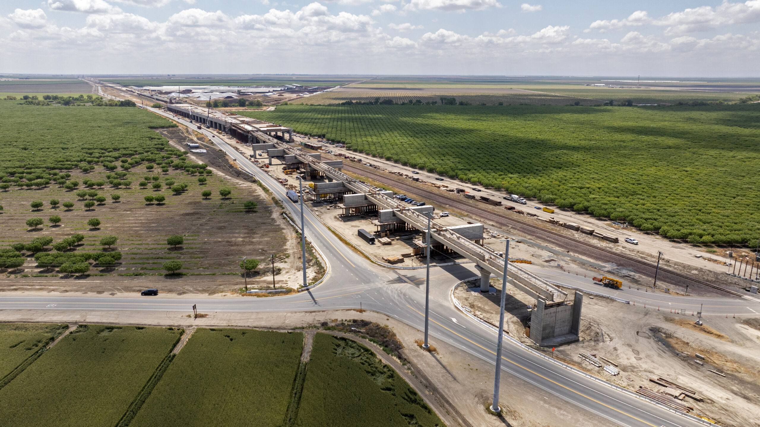 Tule River Viaduct (drone view)