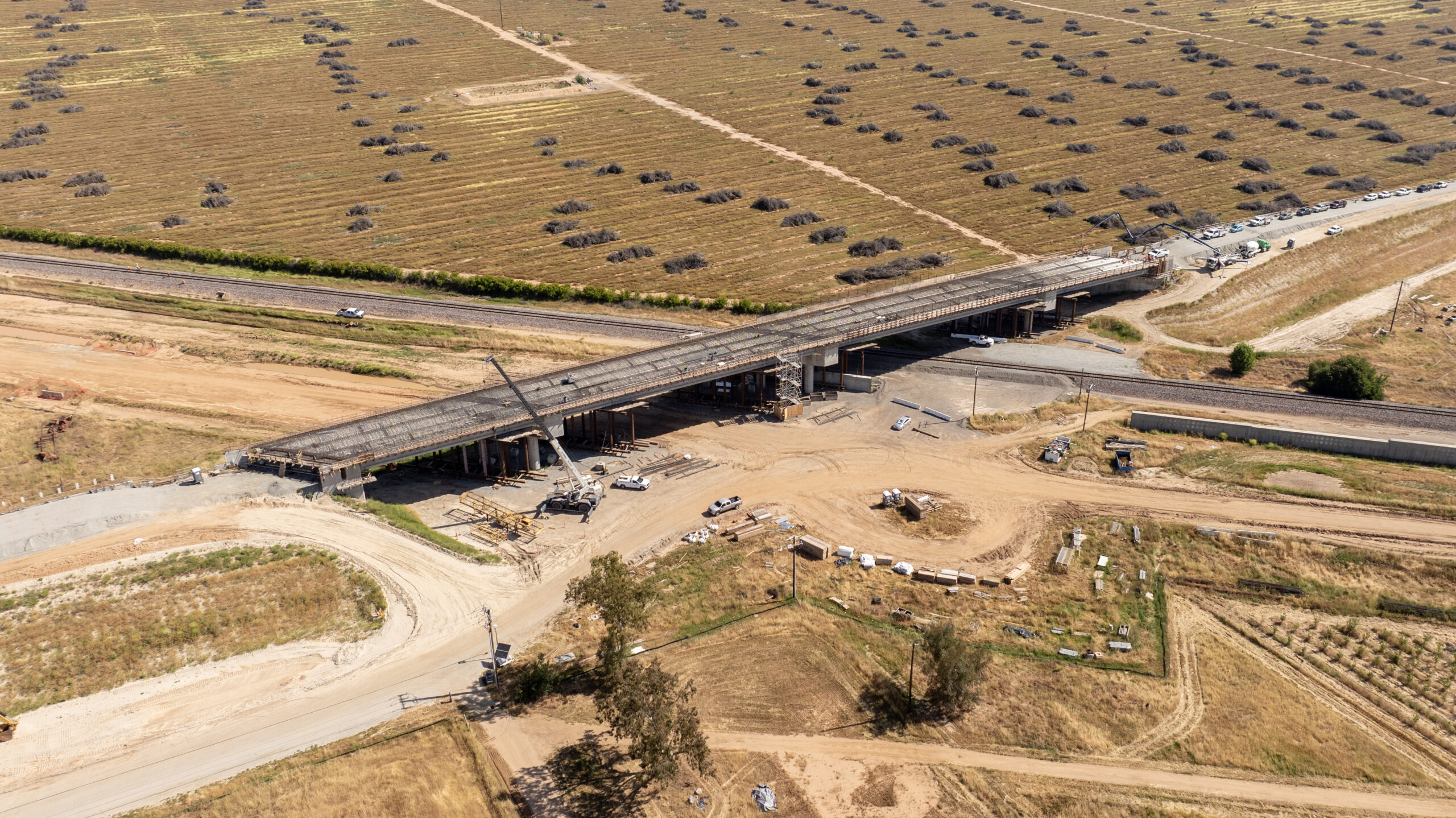 Avenue 17 Grade Separation (drone view)
