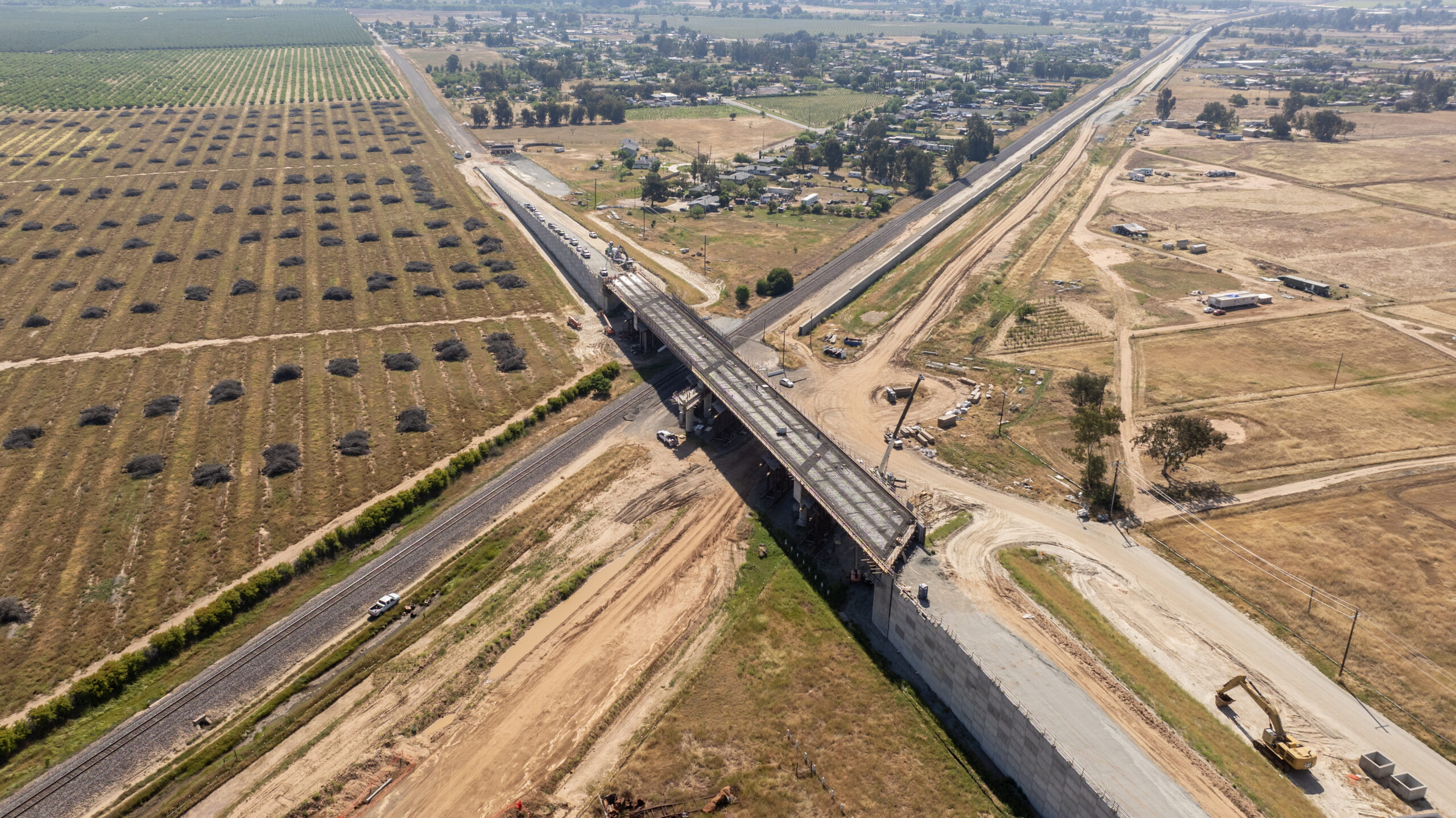 Avenue 17 Grade Separation (drone view)