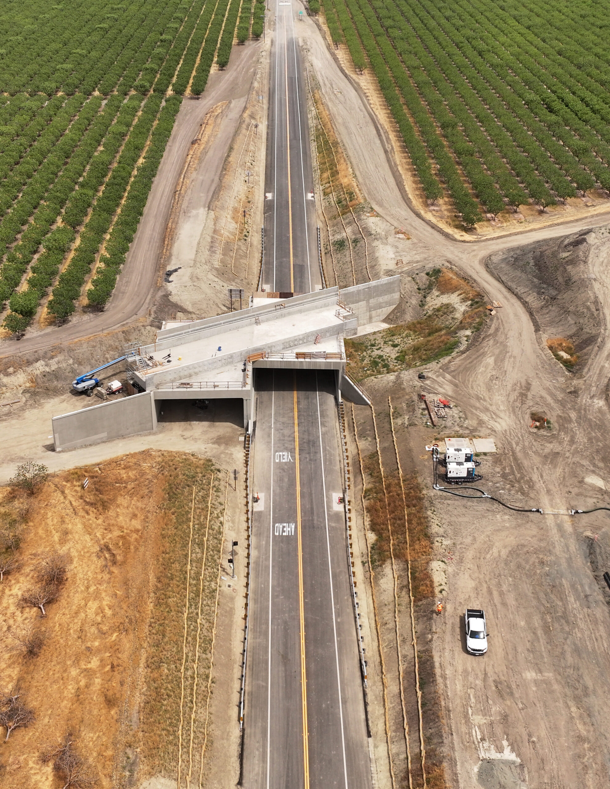 Whitley Avenue Underpass (drone view)