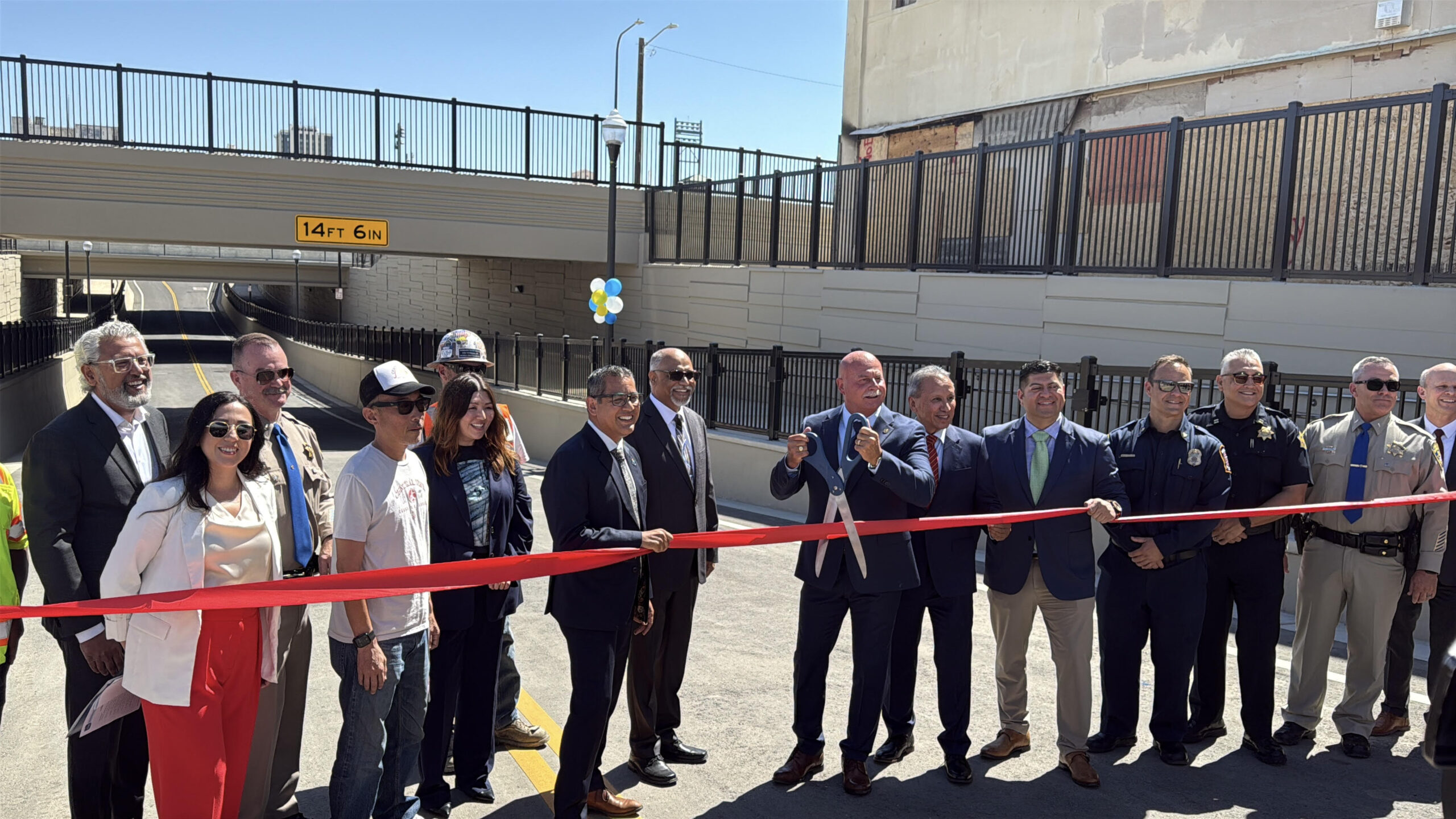 Tulare Street Ribbon Cutting